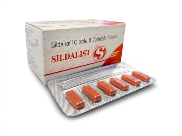 Кутия Sildalist с 6 таблетки